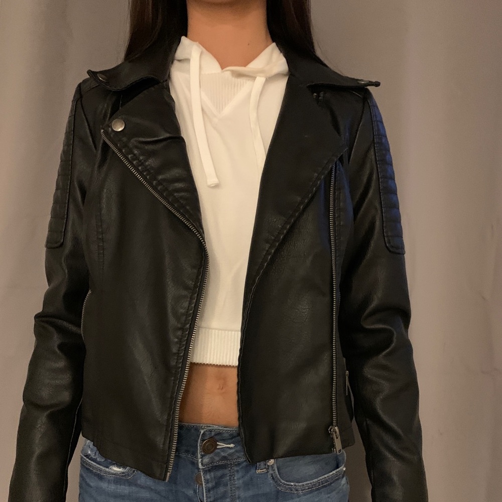 Leather jacket